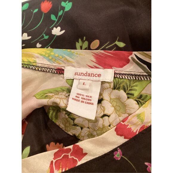 Sundance Womens Sz L 100% Silk Tunic Scarf Dress - Picture 5 of 7